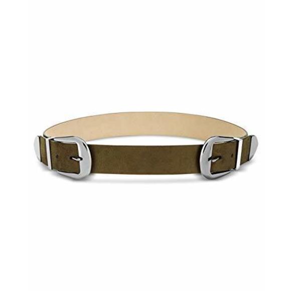 Accessories - INC International Concepts Womens Clean Double Buckle Belt Size X-Large
